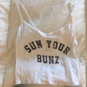 Billabong Pacsun White Summer Crop Top
